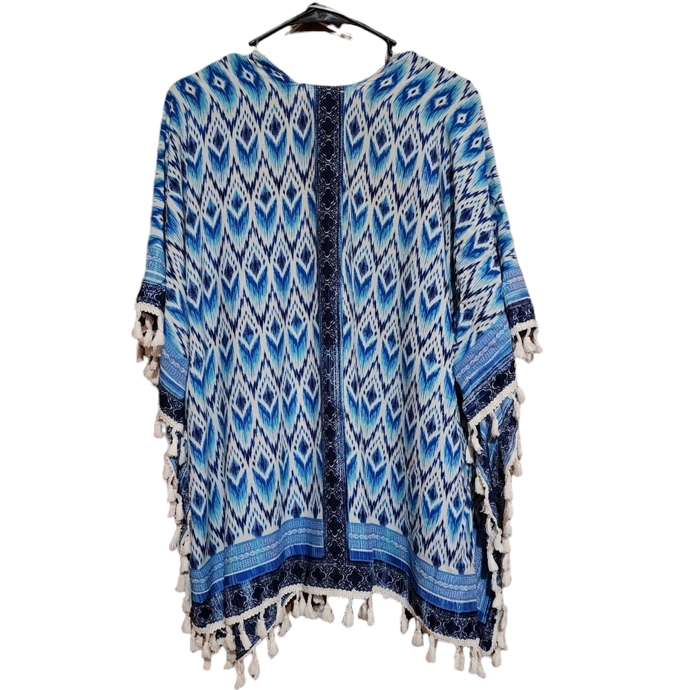 Bobbie Brooks Poncho Bathing Suit Cover Up NWOT One Size - Picture 2 of 5